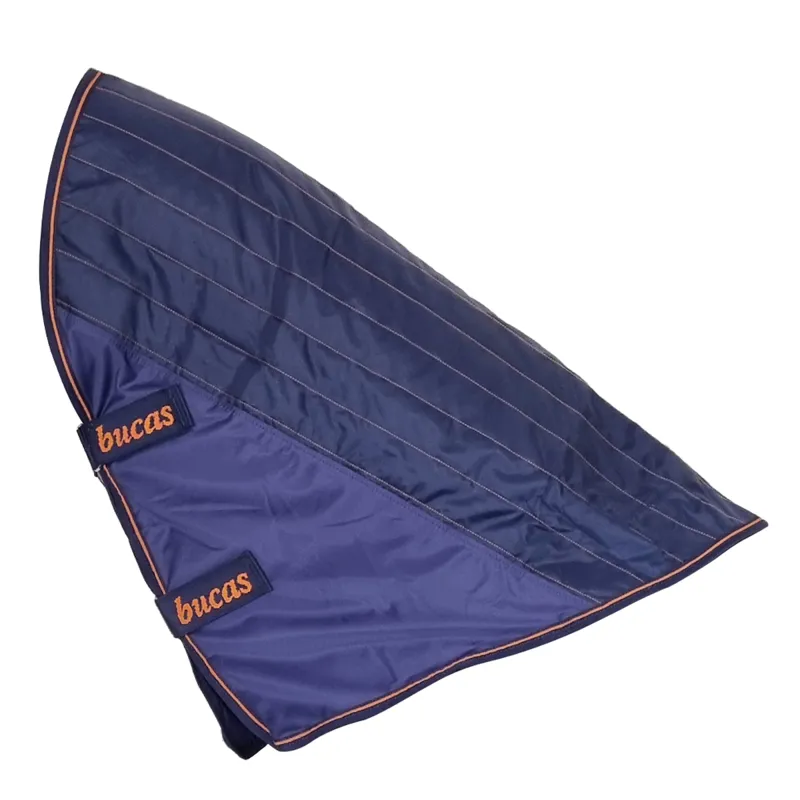 Bucas Therapy Cooler Neck Cover - Navy/Orange